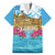 Personalized Malta Family Matching Off The Shoulder Long Sleeve Dress and Hawaiian Shirt Valletta Capital Maltese Cross