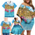 Personalized Malta Family Matching Off Shoulder Short Dress and Hawaiian Shirt Valletta Capital Maltese Cross