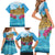 Personalized Malta Family Matching Short Sleeve Bodycon Dress and Hawaiian Shirt Valletta Capital Maltese Cross