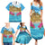 Personalized Malta Family Matching Summer Maxi Dress and Hawaiian Shirt Valletta Capital Maltese Cross