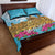 Personalized Malta Quilt Bed Set Valletta Capital Maltese Cross