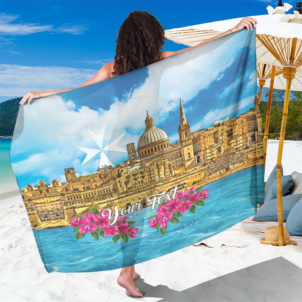 Personalized Malta Sarong Valletta Capital Maltese Cross