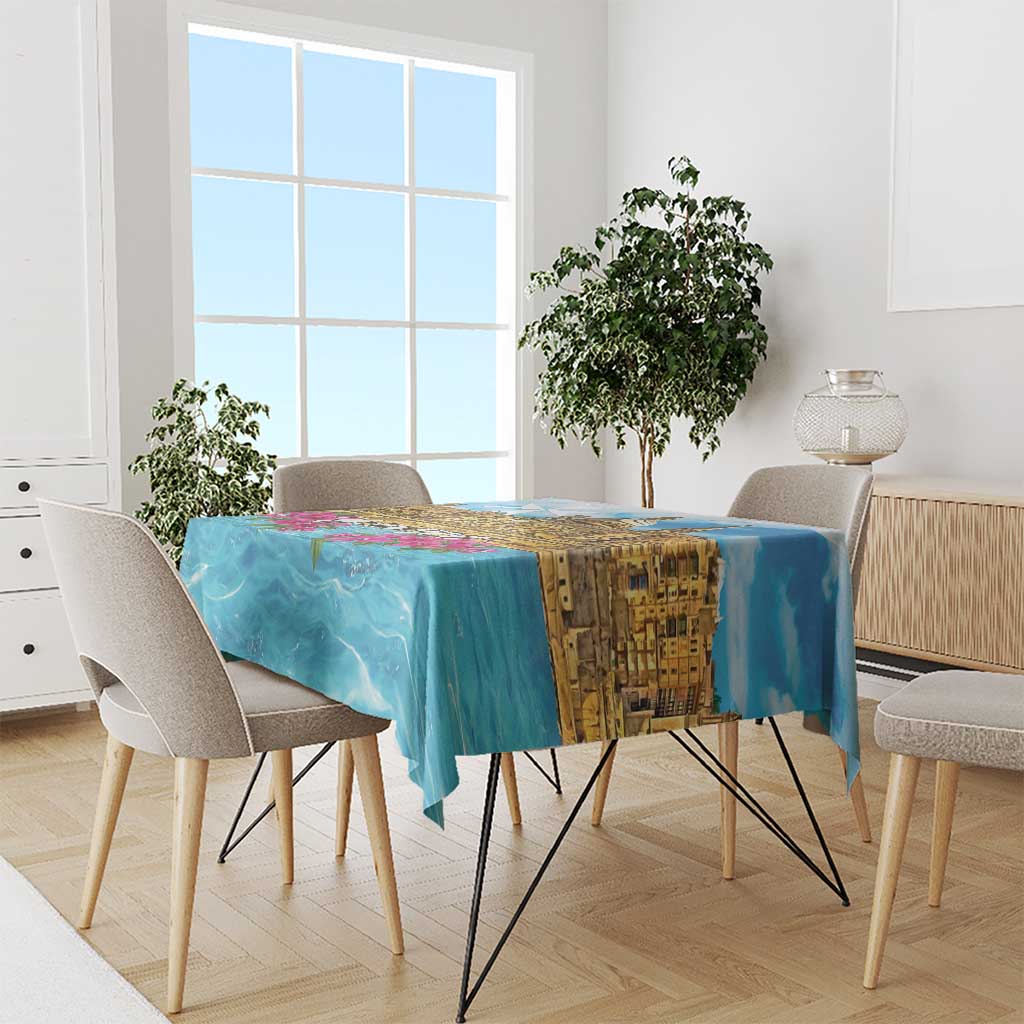 Personalized Malta Tablecloth Valletta Capital Maltese Cross