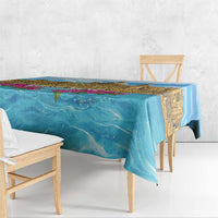 Personalized Malta Tablecloth Valletta Capital Maltese Cross