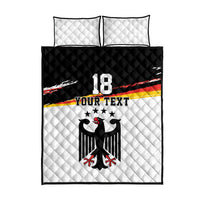 Custom Germany Football Quilt Bed Set Come On DFB-Team
