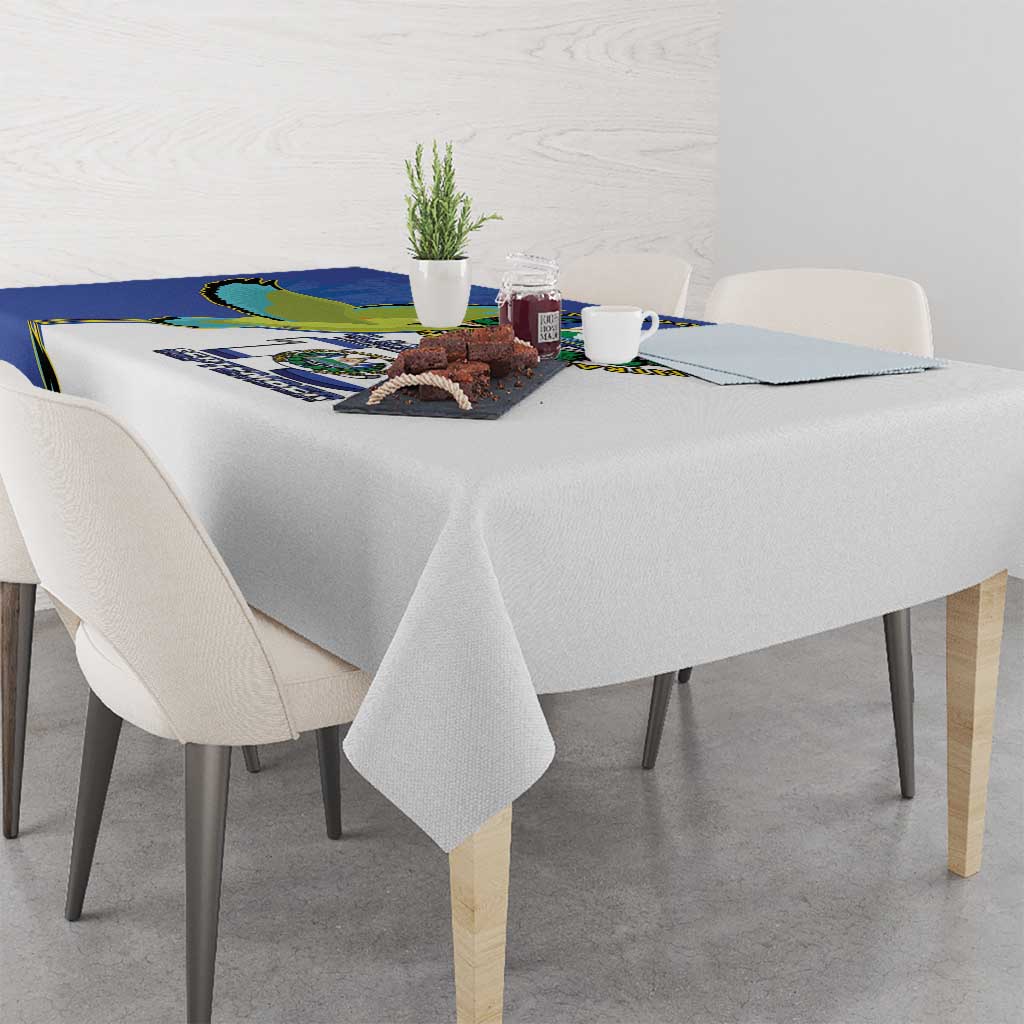 El Salvador Independence Day Tablecloth Dios Union Libertad - Wonder Print Shop