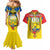 Custom Ecuador Independence Day 1809 Couples Matching Mermaid Dress and Hawaiian Shirt Monumento a la Independencia - Wonder Print Shop