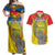 Custom Ecuador Independence Day 1809 Couples Matching Off Shoulder Maxi Dress and Hawaiian Shirt Monumento a la Independencia - Wonder Print Shop