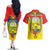 Custom Ecuador Independence Day 1809 Couples Matching Off The Shoulder Long Sleeve Dress and Hawaiian Shirt Monumento a la Independencia - Wonder Print Shop