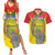 Custom Ecuador Independence Day 1809 Couples Matching Summer Maxi Dress and Hawaiian Shirt Monumento a la Independencia - Wonder Print Shop