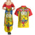 Custom Ecuador Independence Day 1809 Couples Matching Summer Maxi Dress and Hawaiian Shirt Monumento a la Independencia - Wonder Print Shop