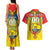 Custom Ecuador Independence Day 1809 Couples Matching Tank Maxi Dress and Hawaiian Shirt Monumento a la Independencia - Wonder Print Shop