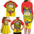 Custom Ecuador Independence Day 1809 Family Matching Long Sleeve Bodycon Dress and Hawaiian Shirt Monumento a la Independencia - Wonder Print Shop