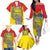 Custom Ecuador Independence Day 1809 Family Matching Off The Shoulder Long Sleeve Dress and Hawaiian Shirt Monumento a la Independencia - Wonder Print Shop