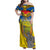 Custom Ecuador Independence Day 1809 Family Matching Off Shoulder Maxi Dress and Hawaiian Shirt Monumento a la Independencia - Wonder Print Shop