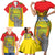 Custom Ecuador Independence Day 1809 Family Matching Short Sleeve Bodycon Dress and Hawaiian Shirt Monumento a la Independencia - Wonder Print Shop