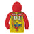 Custom Ecuador Independence Day 1809 Kid Hoodie Monumento a la Independencia - Wonder Print Shop