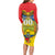 Custom Ecuador Independence Day 1809 Long Sleeve Bodycon Dress Monumento a la Independencia - Wonder Print Shop