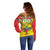 Custom Ecuador Independence Day 1809 Off Shoulder Sweater Monumento a la Independencia - Wonder Print Shop