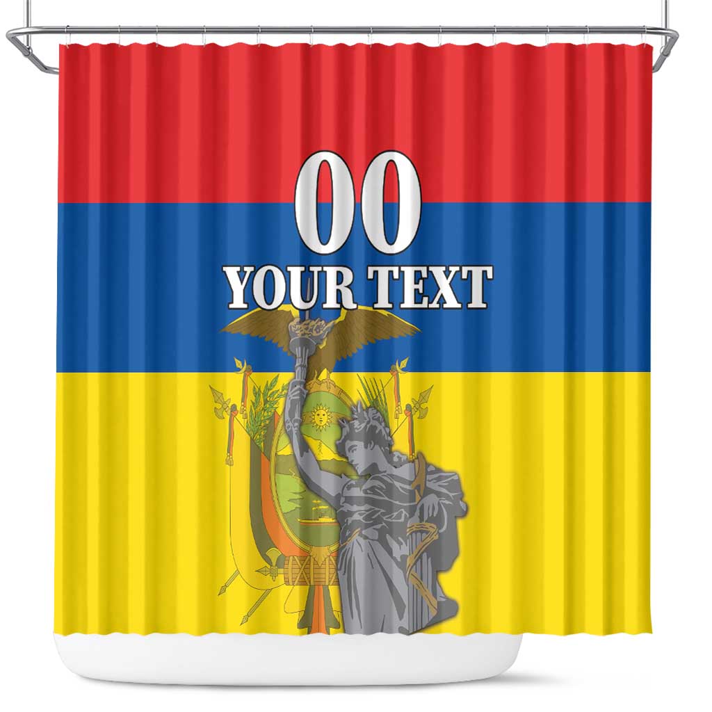 Custom Ecuador Independence Day 1809 Shower Curtain Monumento a la Independencia