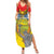 Custom Ecuador Independence Day 1809 Summer Maxi Dress Monumento a la Independencia - Wonder Print Shop