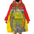 Custom Ecuador Independence Day 1809 Wearable Blanket Hoodie Monumento a la Independencia - Wonder Print Shop