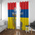 Custom Ecuador Independence Day 1809 Window Curtain Monumento a la Independencia - Wonder Print Shop