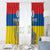 Custom Ecuador Independence Day 1809 Window Curtain Monumento a la Independencia - Wonder Print Shop