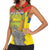 Custom Ecuador Independence Day 1809 Women Sleeveless Polo Shirt Monumento a la Independencia - Wonder Print Shop