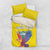 Custom Ecuador Independence Day Bedding Set Andean Condor With Coat Of Arms - Wonder Print Shop