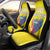 Custom Ecuador Independence Day Car Seat Cover Andean Condor With Coat Of Arms - Wonder Print Shop