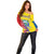 Custom Ecuador Independence Day Off Shoulder Sweater Andean Condor With Coat Of Arms - Wonder Print Shop