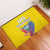 Custom Ecuador Independence Day Rubber Doormat Andean Condor With Coat Of Arms - Wonder Print Shop