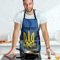 Personalized Holodomor Memorial Day Apron Ukrainian Trident And Wheat Remembrance - Wonder Print Shop