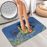 Personalized Holodomor Memorial Day Bathroom Set Ukrainian Trident And Wheat Remembrance - Wonder Print Shop