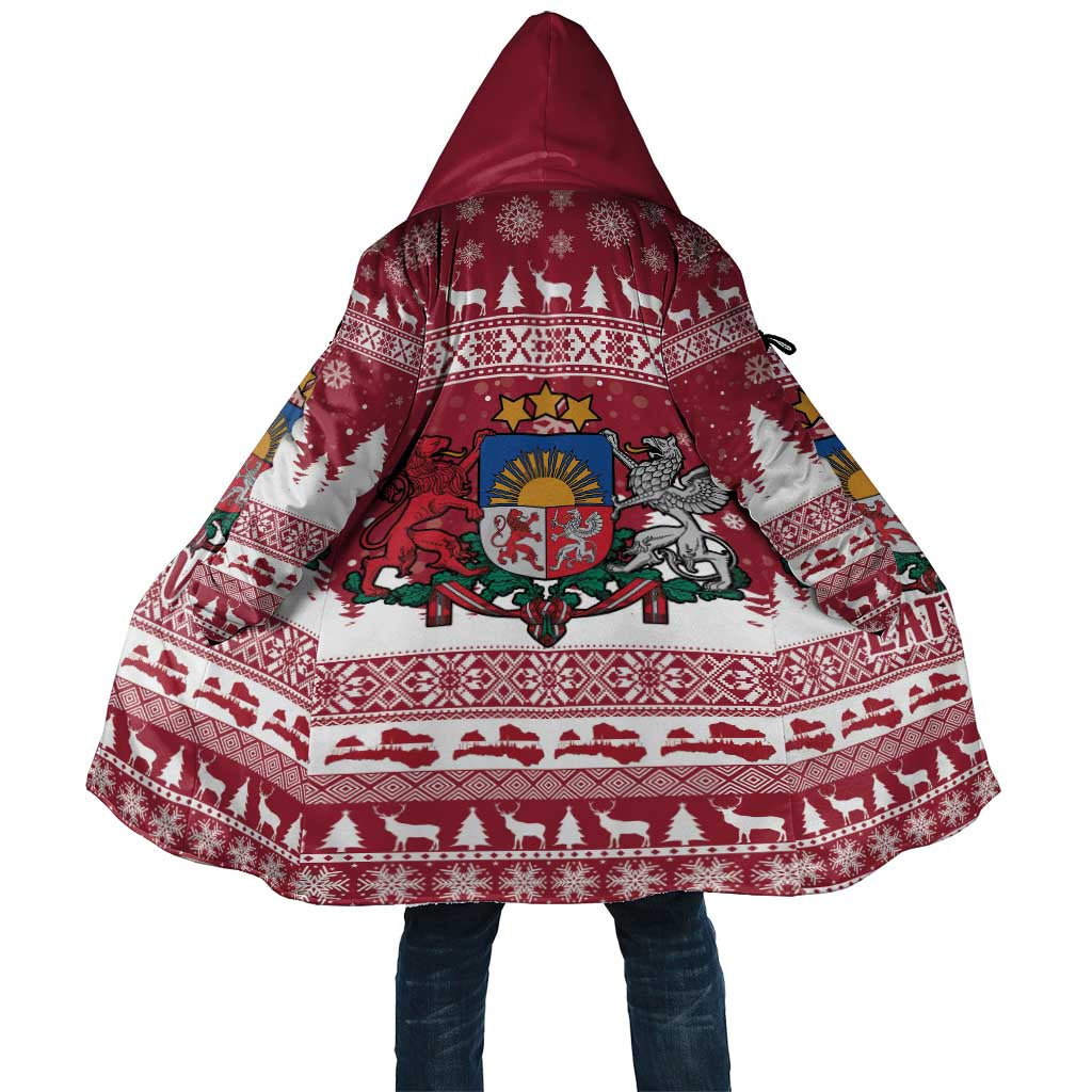 Latvia Christmas Cloak Priecigus Ziemassvetkus - Wonder Print Shop