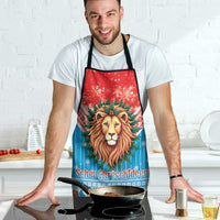 Luxembourg Christmas Apron Schei Chreschtdeeg Xmas Pattern - Wonder Print Shop