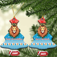 Luxembourg Christmas Ceramic Ornament Schei Chreschtdeeg Xmas Pattern - Wonder Print Shop