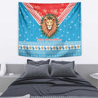 Luxembourg Christmas Tapestry Schei Chreschtdeeg Xmas Pattern - Wonder Print Shop