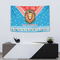 Luxembourg Christmas Tapestry Schei Chreschtdeeg Xmas Pattern - Wonder Print Shop