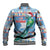 Guatemala Christmas Baseball Jacket Resplendent Queztal Libre Crezca Fecundo - Wonder Print Shop