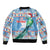 Guatemala Christmas Bomber Jacket Resplendent Queztal Libre Crezca Fecundo - Wonder Print Shop