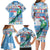 Guatemala Christmas Family Matching Long Sleeve Bodycon Dress and Hawaiian Shirt Resplendent Queztal Libre Crezca Fecundo - Wonder Print Shop