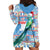 Guatemala Christmas Hoodie Dress Resplendent Queztal Libre Crezca Fecundo - Wonder Print Shop