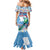 Guatemala Christmas Mermaid Dress Resplendent Queztal Libre Crezca Fecundo - Wonder Print Shop