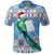 Guatemala Christmas Polo Shirt Resplendent Queztal Libre Crezca Fecundo - Wonder Print Shop