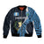 Custom Guatemala Football Bomber Jacket Los Chapines Go Champion - Wonder Print Shop