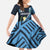 Custom Guatemala Football Family Matching Mermaid Dress and Hawaiian Shirt Los Chapines Go Champion - Wonder Print Shop