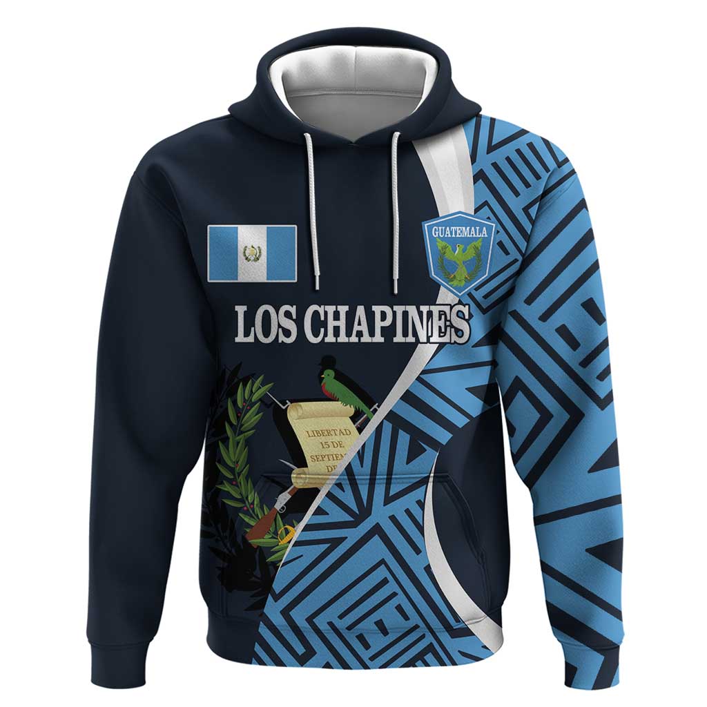 Custom Guatemala Football Hoodie Los Chapines Go Champion - Wonder Print Shop