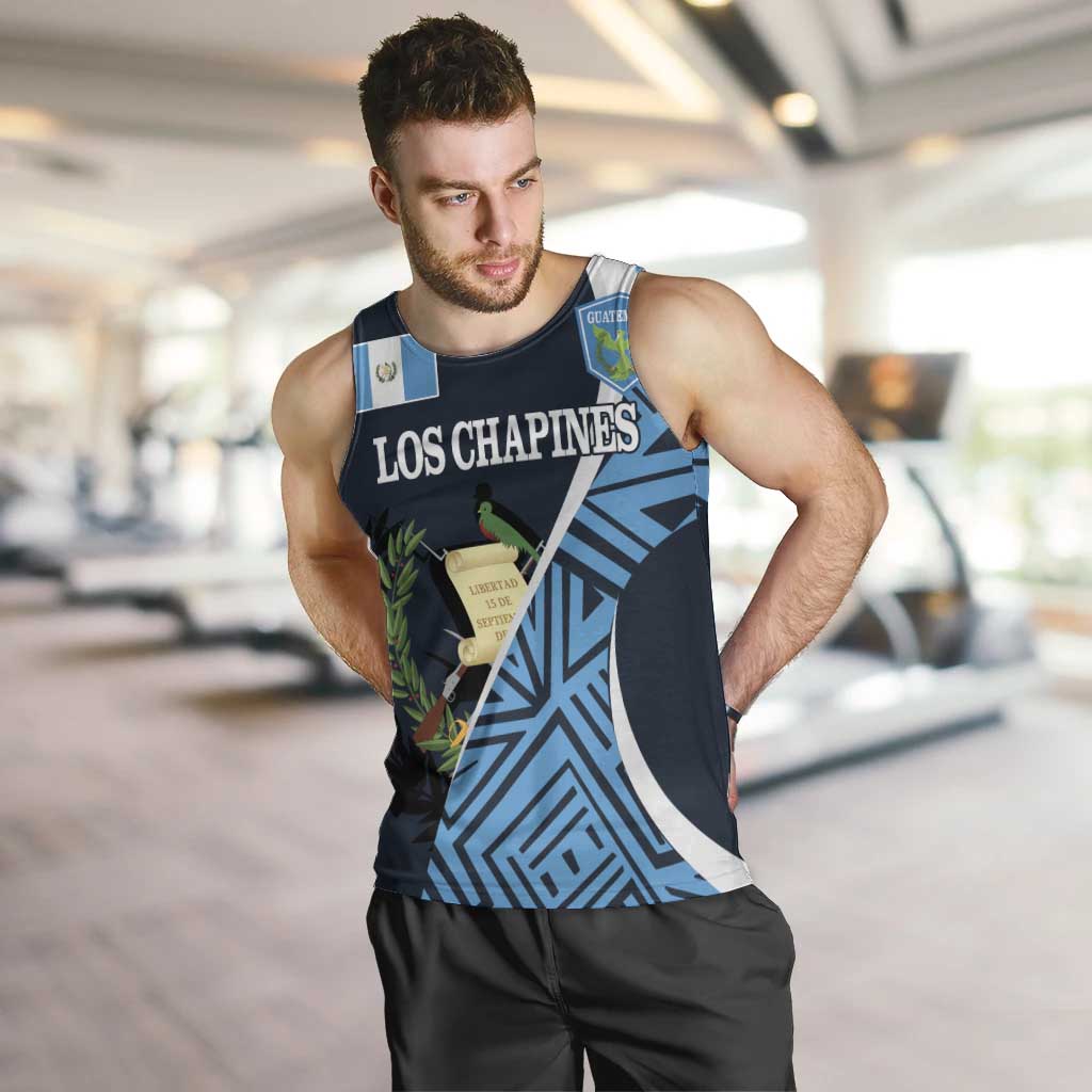 Custom Guatemala Football Men Tank Top Los Chapines Go Champion - Wonder Print Shop